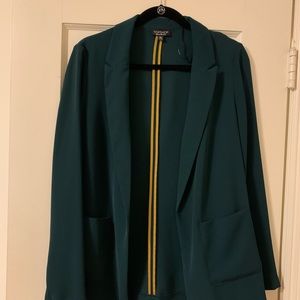 Women’s Topshop Dark Green Blazer